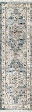 Dynamic JUNO Blue Runner 2'2" X 7'5" Area Rug JN286882500 801-121464