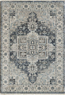 Dynamic JUNO Blue Rectangle 2x4 ft  Carpet 121479