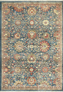 Dynamic JUNO Blue Rectangle 5x8 ft  Carpet 121516