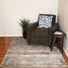 Dynamic LEDA Grey Runner 22 X 77 Area Rug LD289862100 801-121528 Thumb 1