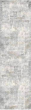 Dynamic LEDA Grey Runner 2'2" X 7'7" Area Rug LD289862100 801-121528