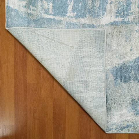 Dynamic LEDA White Runner 22 X 77 Area Rug LD289864150 801-121530 Image 1