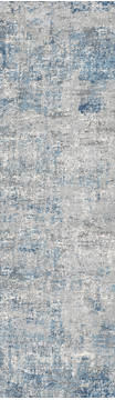 Dynamic LEDA Grey Runner 2'2" X 7'7" Area Rug LD289865950 801-121531