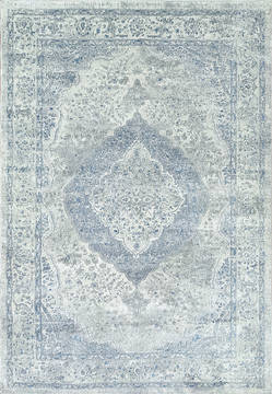 Dynamic LEDA White Rectangle 8x11 ft  Carpet 121562