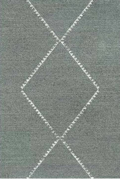 Dynamic MEHARI Grey Rectangle 2x4 ft  Carpet 121739