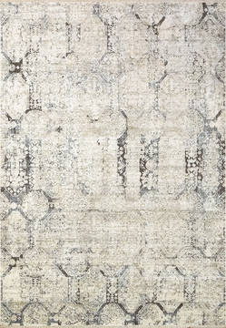 Dynamic NIRVANA Beige Runner 6 to 9 ft Polyester and Viscose Carpet 121949