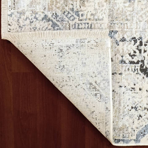 Dynamic NIRVANA Beige 710 X 109 Area Rug NI9121920150 801-121952 Image 1