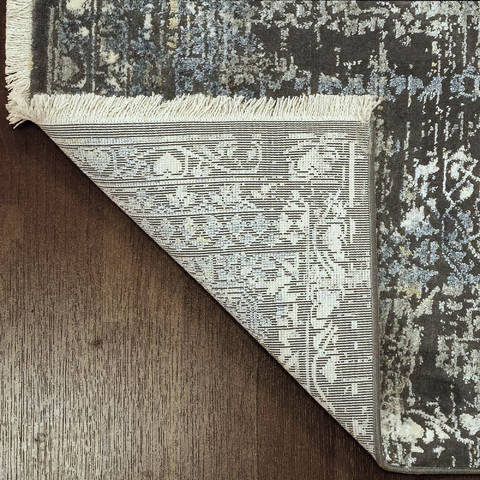 Dynamic NIRVANA Grey 710 X 109 Area Rug NI9121921900 801-121957 Image 1
