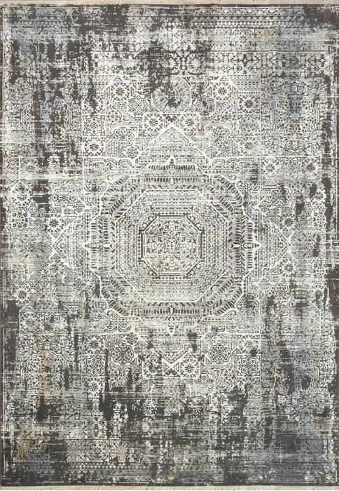Dynamic NIRVANA Grey 92 X 126 Area Rug NI10141921900 801-121958 Image 0