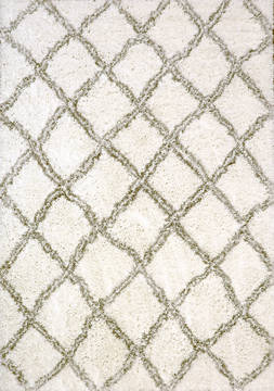 Dynamic NORDIC White Rectangle 5x8 ft  Carpet 122021