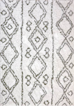 Dynamic NORDIC White 2'7" X 5'0" Area Rug NR357434100 801-122029