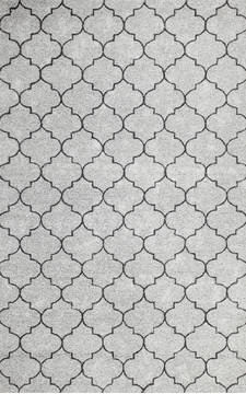 Dynamic PATIO Grey Rectangle 8x11 ft  Carpet 122136