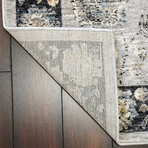 Dynamic PEARL Grey 36 X 56 Area Rug PE463740190 801-122150 Image 1