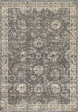 Dynamic PEARL Grey Rectangle 4x6 ft Polyester Carpet 122157