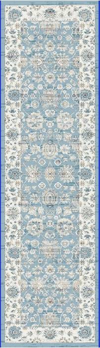 Dynamic PEARL Blue Runner 22 X 77 Area Rug PE283743500 801-122169 Image 0