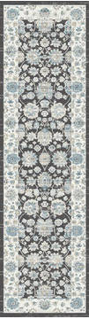 Dynamic PEARL Grey Runner 6 to 9 ft Polyester Carpet 122176