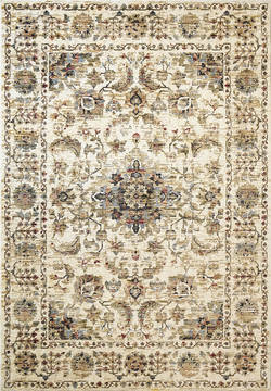 Dynamic PEARL Beige Rectangle 4x6 ft Polyester Carpet 122185