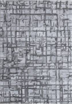 Dynamic POSH Grey 4'0" X 6'0" Area Rug PO467813900 801-122205