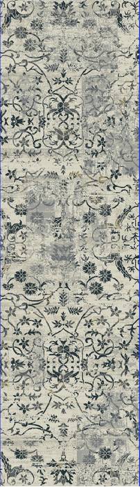 Dynamic QUARTZ Grey Runner 22 X 77 Area Rug QU2825010190 801-122301 Image 0