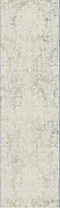 Dynamic QUARTZ White Runner 22 X 77 Area Rug QU2827020110 801-122315 Image 0