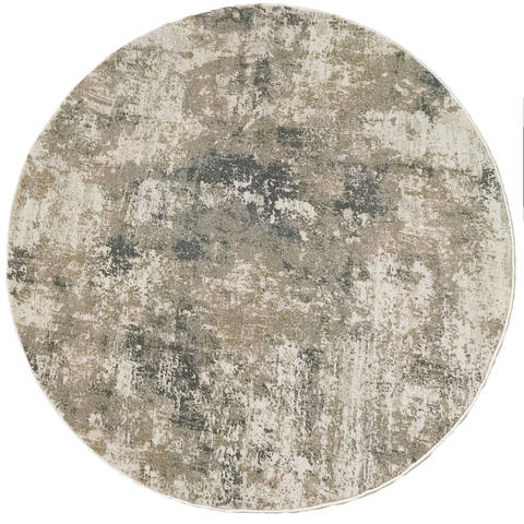 Dynamic QUARTZ Beige Round 53 X 53 Area Rug QUR527031180 801-122356 Image 0