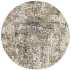 Dynamic QUARTZ Beige Round 5 to 6 ft Polyester and Viscose Carpet 122356