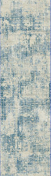 Dynamic QUARTZ Blue Runner 2'2" X 7'7" Area Rug QU2827035150 801-122371