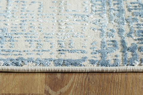 Dynamic QUARTZ Blue 20 X 311 Area Rug QU2427035150 801-122372 Image 1