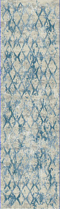 Dynamic QUARTZ White Runner 22 X 77 Area Rug QU2827039500 801-122402 Image 0