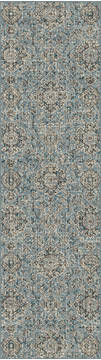 Dynamic REGAL Blue Runner 2'2" X 7'7" Area Rug RG28896654929 801-122540