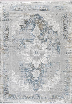 Dynamic RUBY Grey Rectangle 5x8 ft  Carpet 122612