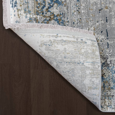 Dynamic RUBY Grey 710 X 1010 Area Rug RU9122161950 801-122614 Image 1