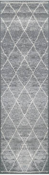 Dynamic SHERPA Grey Runner 2'2" X 7'7" Area Rug SP28490044262 801-122667