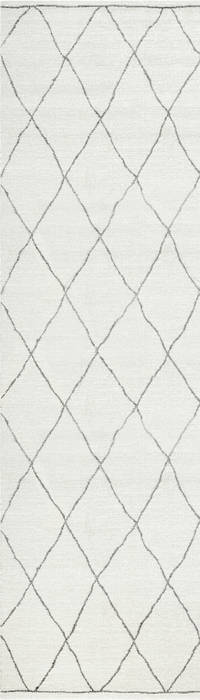 Dynamic SHERPA White Runner 22 X 77 Area Rug SP28490046242 801-122671 Image 0