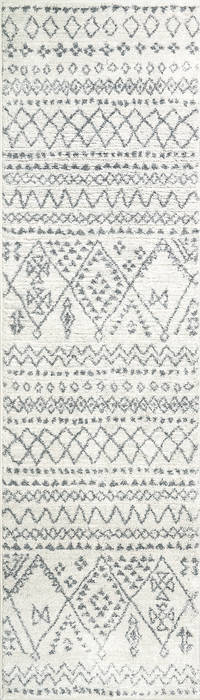 Dynamic SHERPA White Runner 22 X 77 Area Rug SP28490066242 801-122679 Image 0