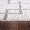 Dynamic SILKY SHAG White 20 X 33 Area Rug SI245901119 801-122693 Thumb 1