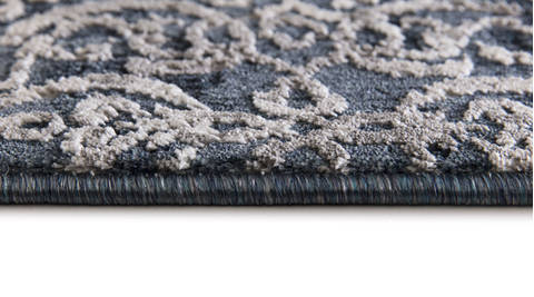 Dynamic TORINO Blue 710 X 1010 Area Rug TI9123312500 801-122837 Image 1