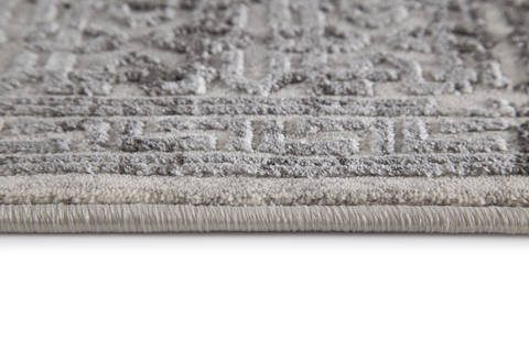 Dynamic TORINO Grey 311 X 57 Area Rug TI463314190 801-122852 Image 1