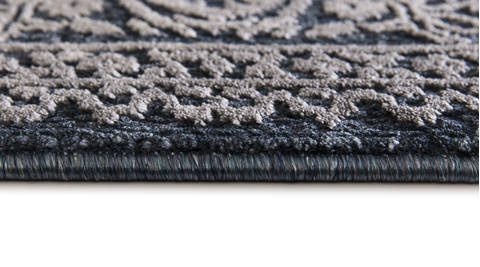 Dynamic TORINO Blue 710 X 1010 Area Rug TI9123326500 801-122867 Image 1