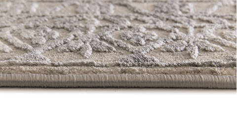 Dynamic TORINO Grey 710 X 1010 Area Rug TI9123327190 801-122879 Image 1