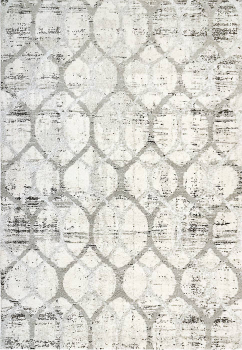Dynamic TROYA White 710 X 1010 Area Rug TY9124603109 801-122922 Image 0