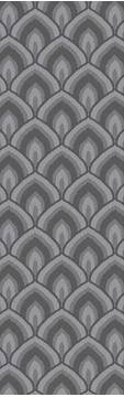 Dynamic VILLA Grey Runner 2'2" X 7'0" Area Rug VL281638109 801-122963