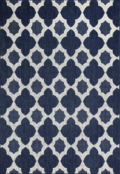 Dynamic VILLA Blue Rectangle 4x6 ft  Carpet 122976