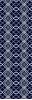 Dynamic VILLA Blue Runner 22 X 70 Area Rug VL281643510 801-122991 Thumb 0