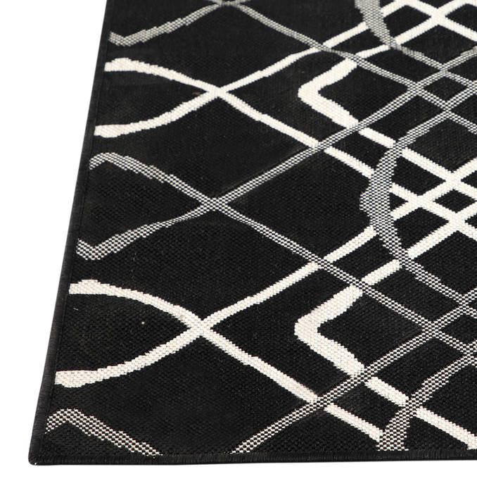 Dynamic VILLA Black 311 X 57 Area Rug VL461643910 801-122996 Image 1