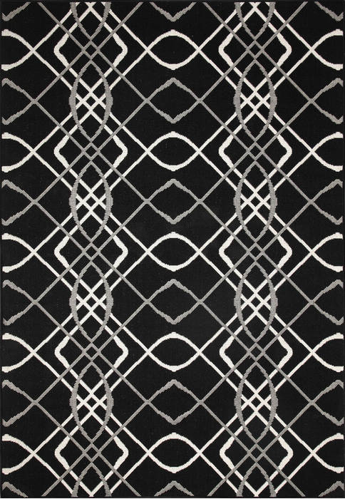 Dynamic VILLA Black 311 X 57 Area Rug VL461643910 801-122996 Image 0