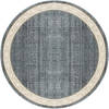 Dynamic YAZD Blue Round 53 X 53 Area Rug YAR51770590 801-123010 Thumb 0