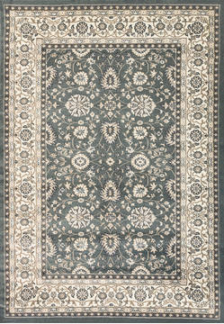 Dynamic YAZD Grey Rectangle 5x8 ft  Carpet 123017