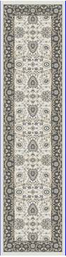 Dynamic YAZD White Runner 2'0" X 7'7" Area Rug YA282803190 801-123020