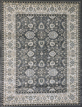 Dynamic YAZD Grey Rectangle 2x4 ft  Carpet 123025